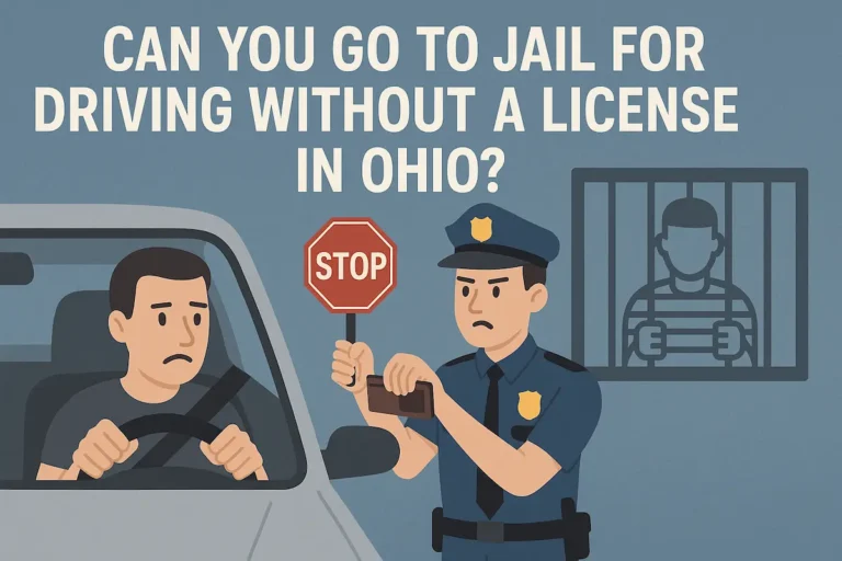 Can You Go to Jail for Driving Without a License in Ohio