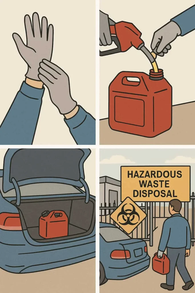 hazardous gasoline